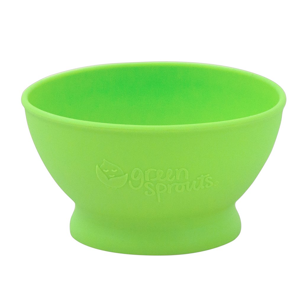 Green Feeding Bowl made from Silicone