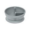 Gray Learning Bowl made from Silicone