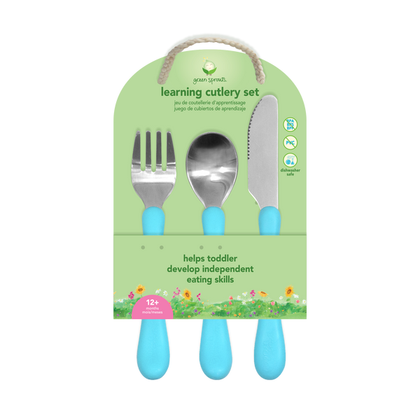 Green Sprouts Light Spice Stainless Steel & Sprout Ware Kids' Cutlery