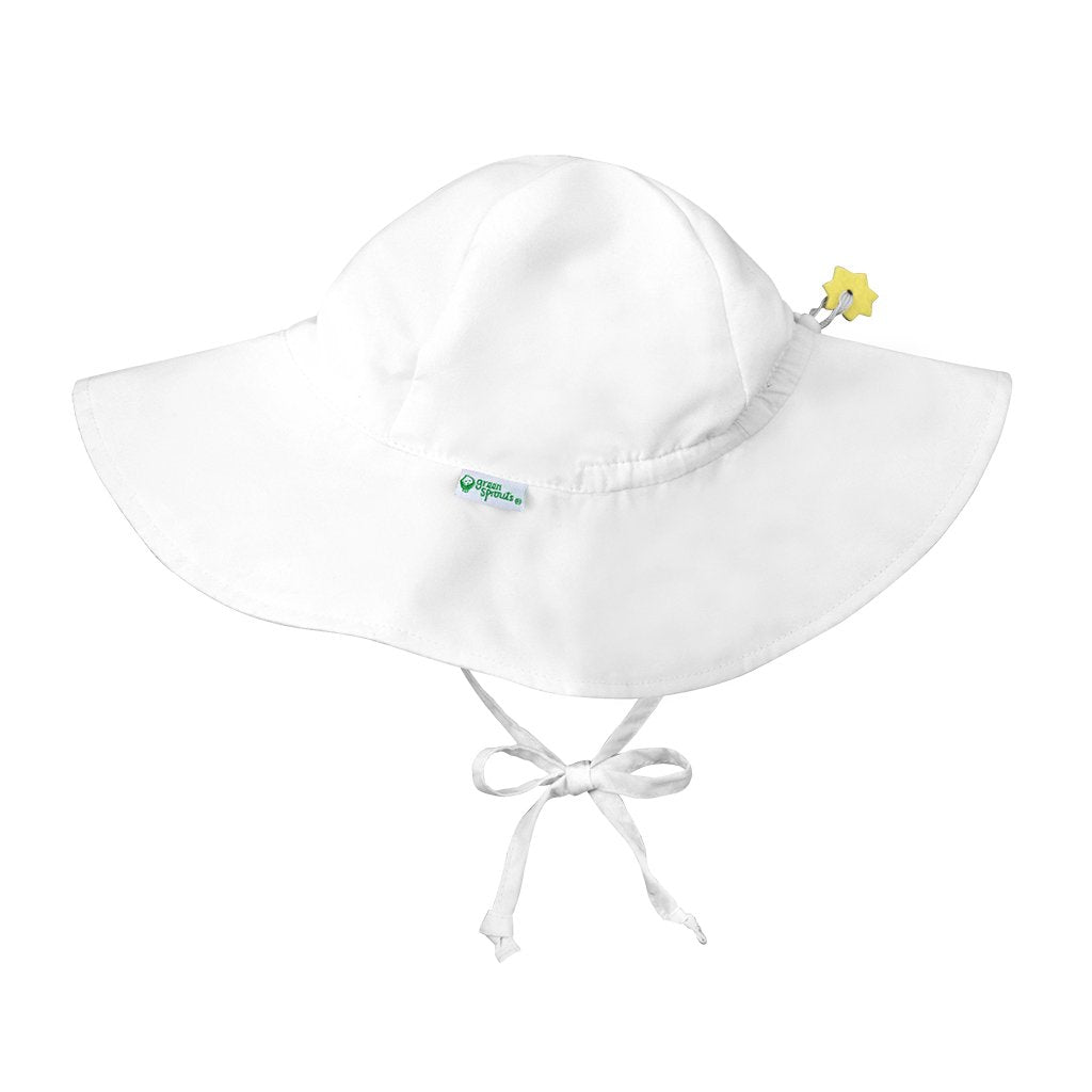 White Brim Sun Protection Hat