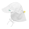 White Flap Sun Protection Hat