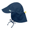 Navy Flap Sun Protection Hat