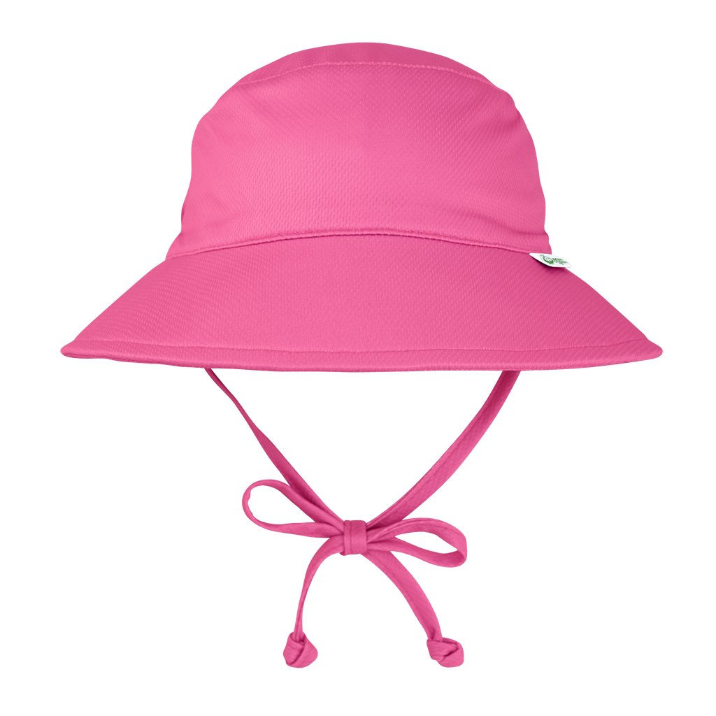 Hot Pink Breathable Swim and Sun Bucket Hat