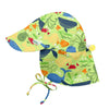 Green Sealife Flap Sun Protection Hat